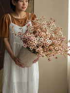 Pink Waxflower Stem - Set of 3