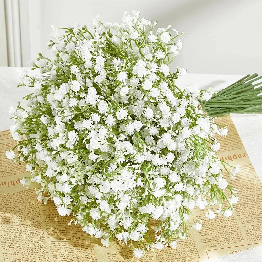 White Baby's Breath Bouquet - 10 & 15 Stems
