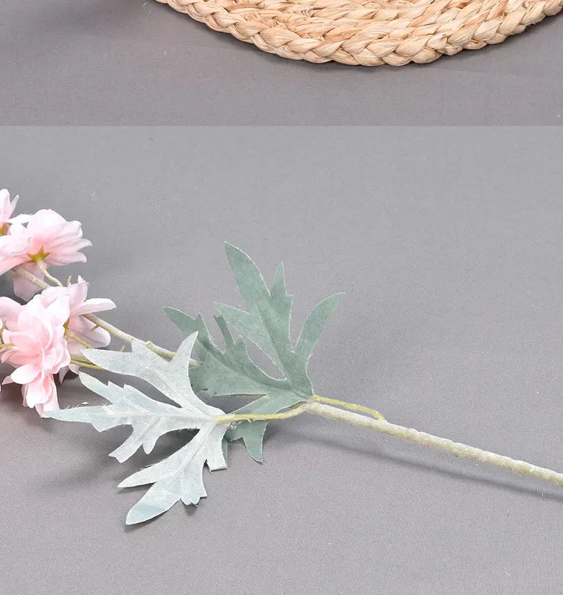 Dark Coffee Faux Delphinium Stem | 2 Heads 50cm | Home & Wedding Decor